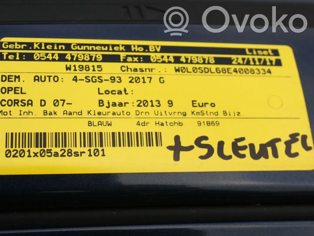 Corsa D Corsa  55563348
