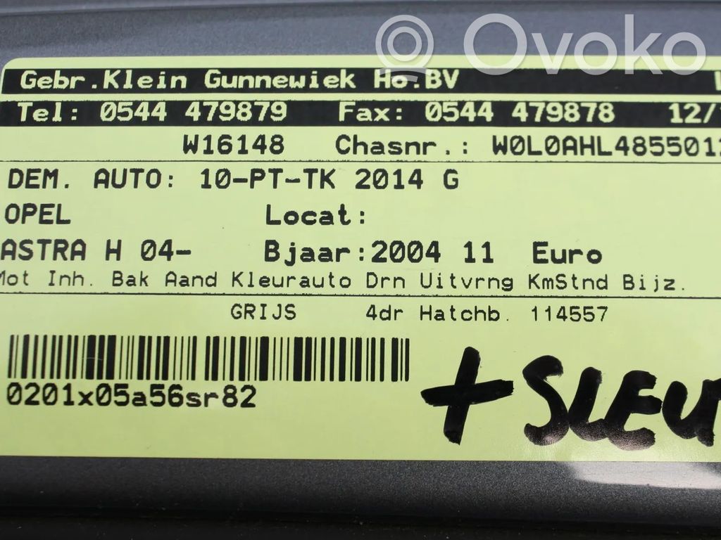 Astra H Astra  5124446