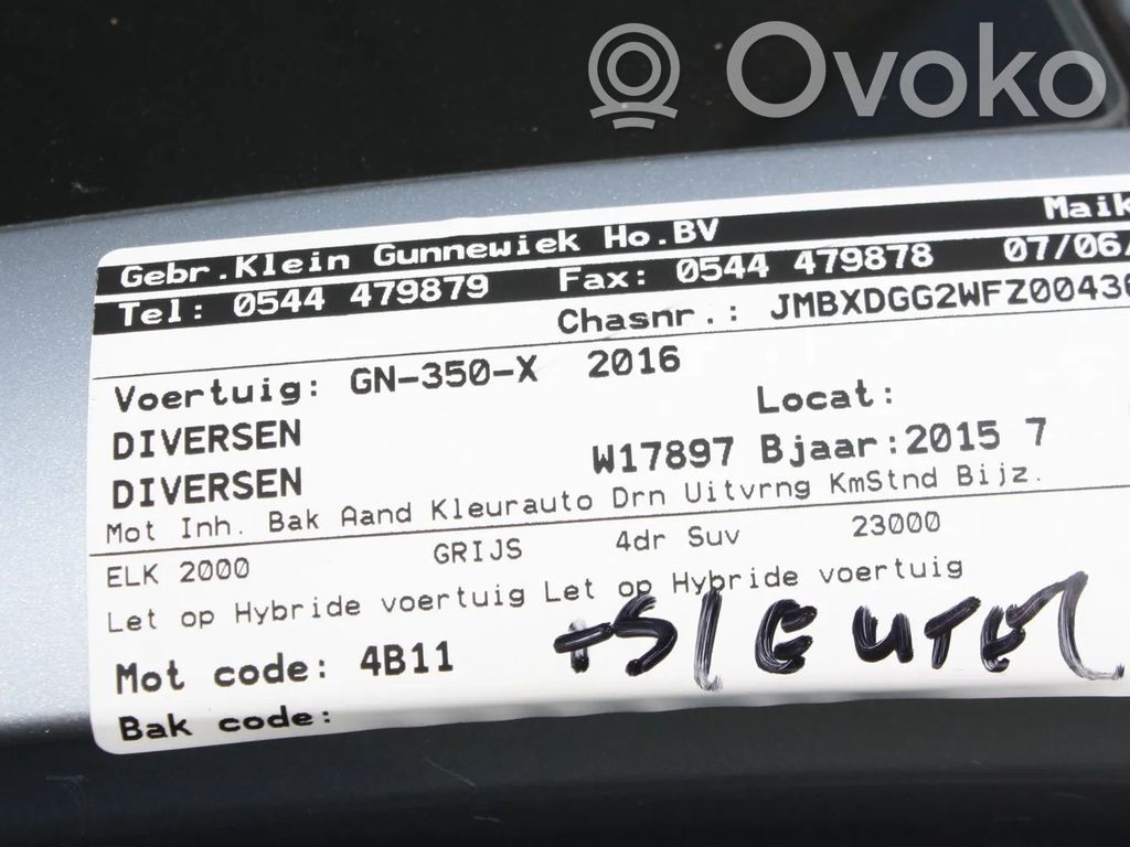 Outlander Outlander  80B15C111443