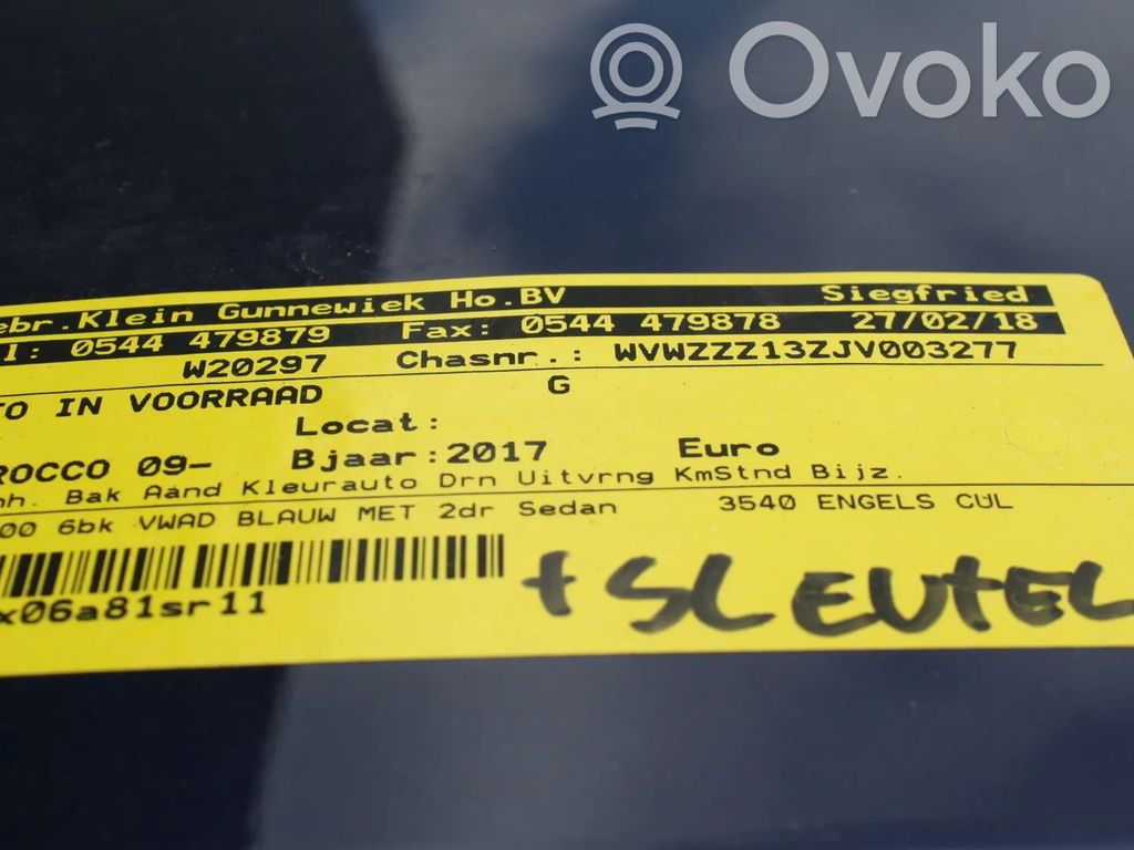 Scirocco Scirocco  1K8831055F