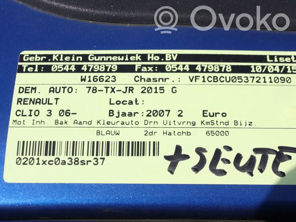 Clio II Clio  8200660044