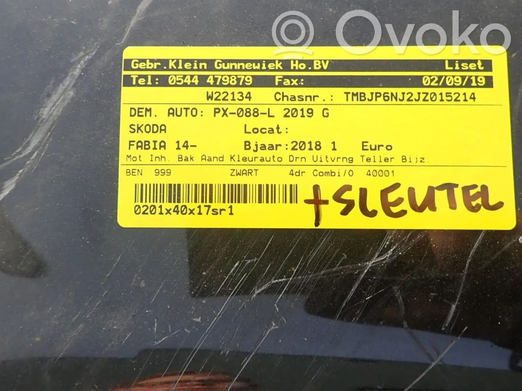 Fabia Mk3 (NJ) Fabia  04E906262DB