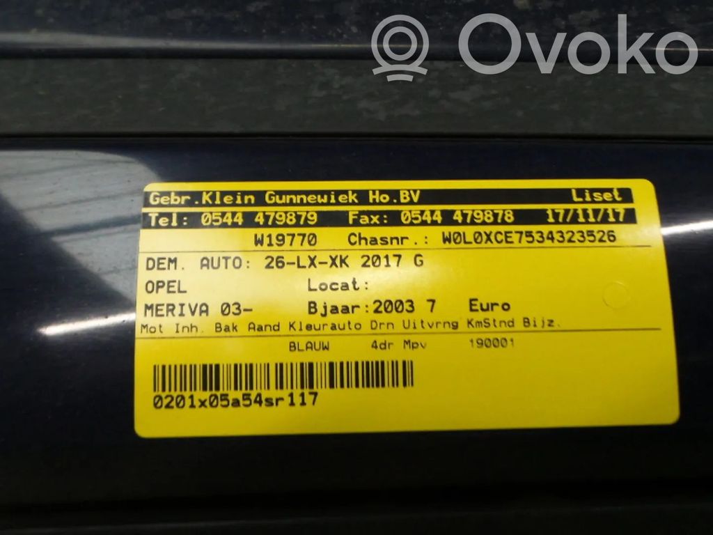 Meriva A Meriva  90561970