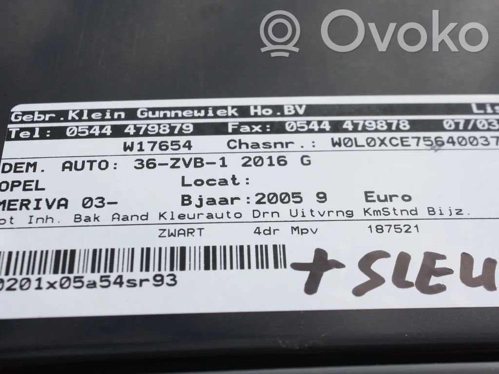 Meriva A Meriva  1300411