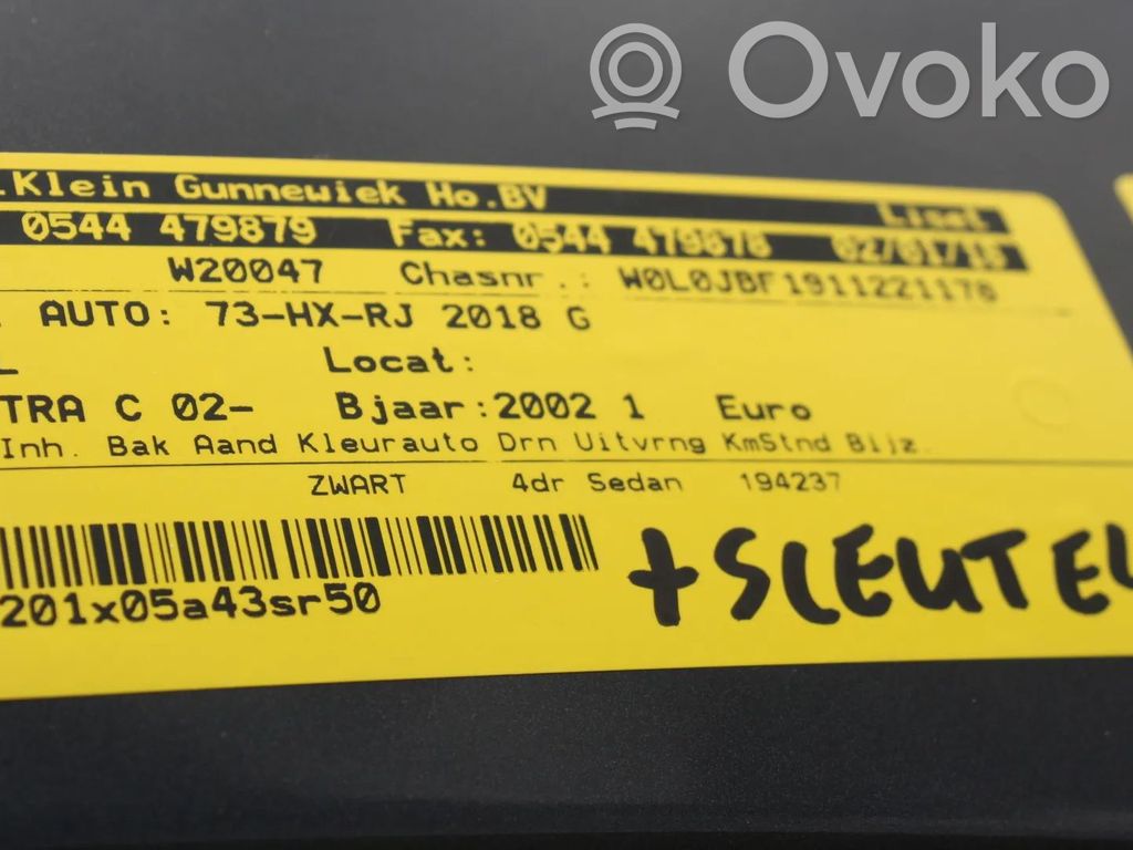 Vectra B Vectra  12567680