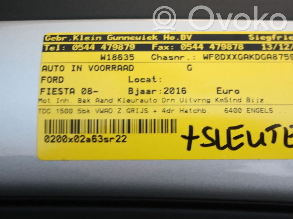 Fiesta Fiesta  F1B112A650AYB