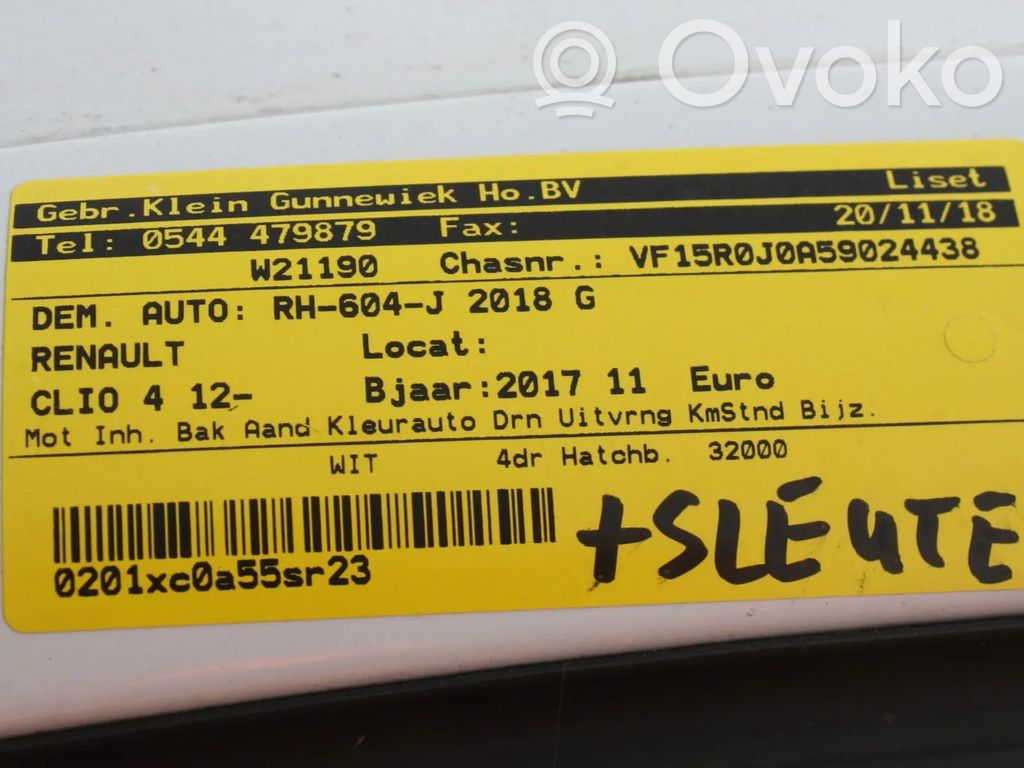 Clio IV Clio  545049968R