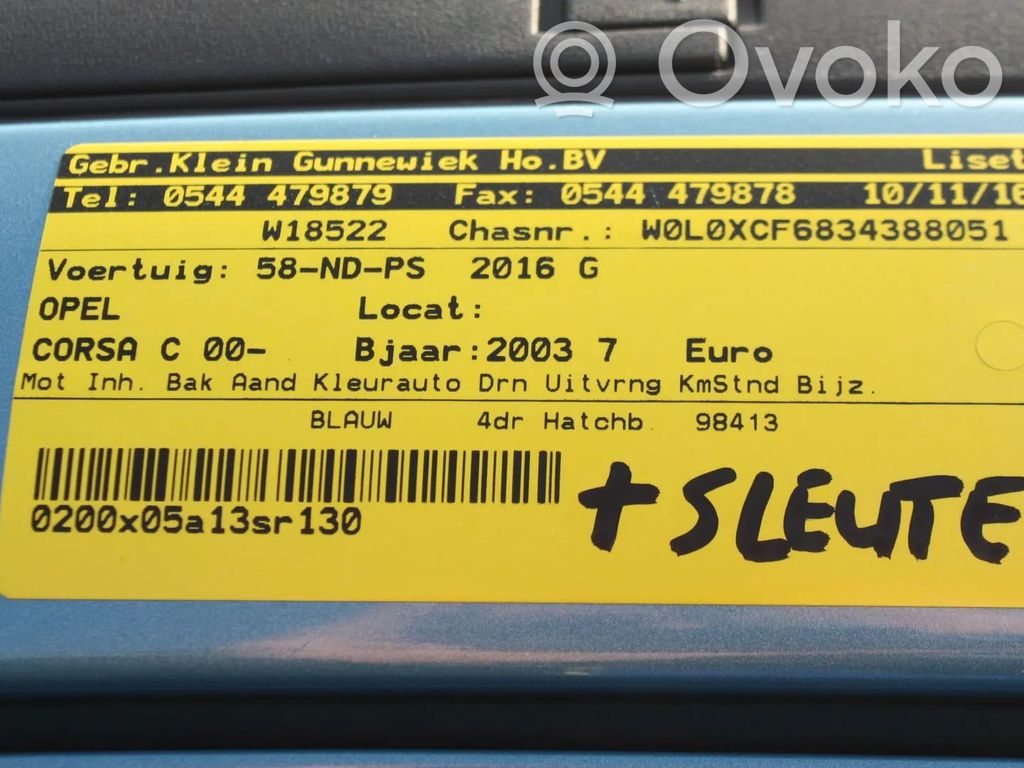 Corsa C Corsa  09115191