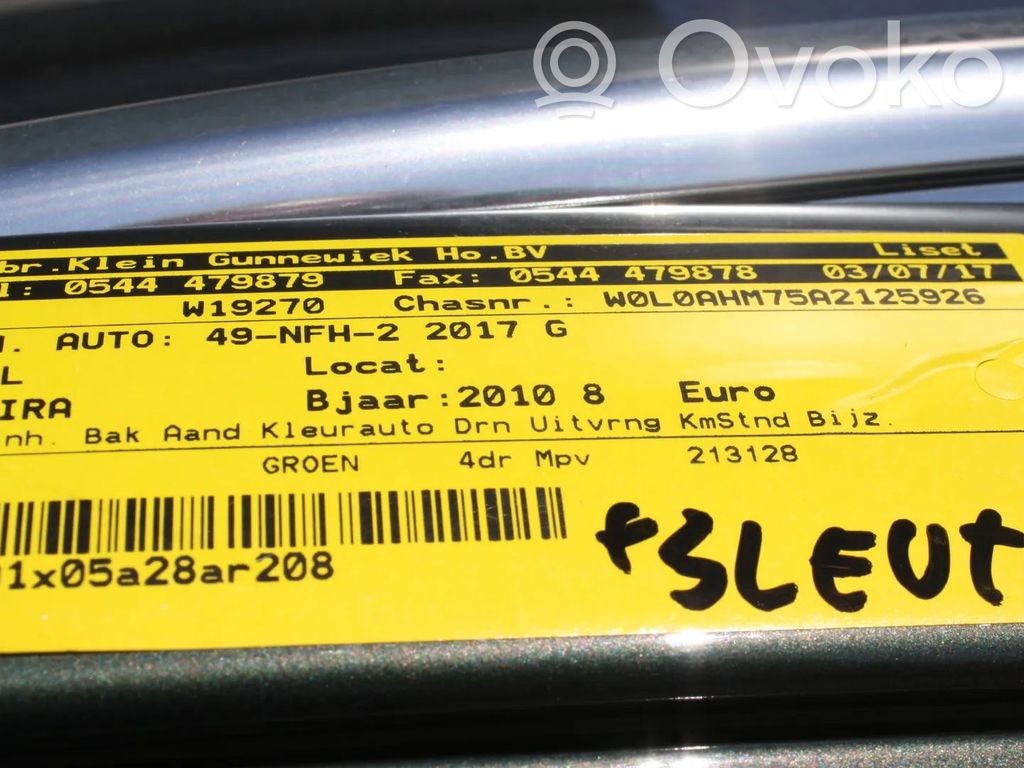 Zafira B Zafira  13233546
