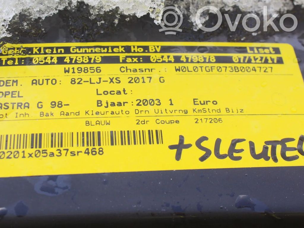 Astra G Astra  9193250