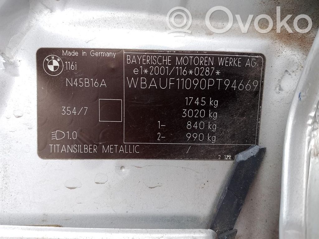 1 E81 E87 Series 1  69879986988006
