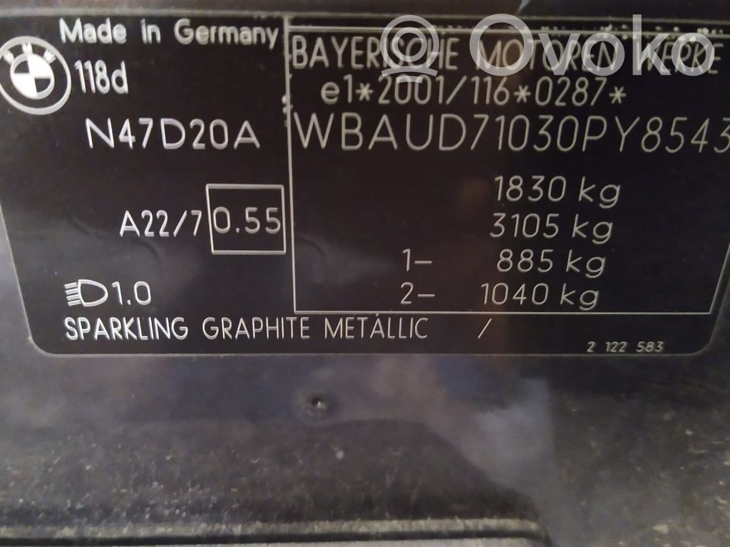 1 E81 E87 Series 1