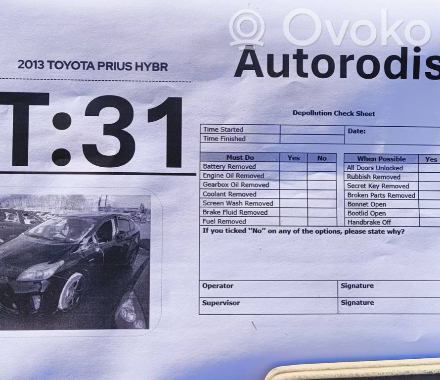 Prius (XW30) Prius  7T1660